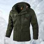 Herren wasserdichte Winterjacke für Regen und Schnee