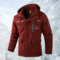 Herren wasserdichte Winterjacke für Regen und Schnee