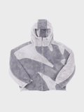 Herren Fleecejacke mit Kapuze und Reissverschluss
