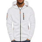 Herren Hoodie mit Reissverschluss und Taschen