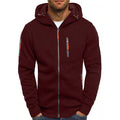 Herren Hoodie mit Reissverschluss und Taschen