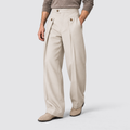 Herren Bundfaltenhose mit weitem Bein