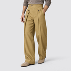 Herren Bundfaltenhose mit weitem Bein