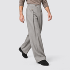 Herren Bundfaltenhose mit weitem Bein