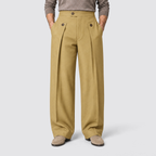 Herren Bundfaltenhose mit weitem Bein