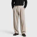 Herren Bundfaltenhose mit weiter Passform