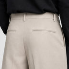 Herren Bundfaltenhose mit weiter Passform