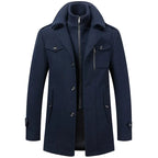 Herren Wintermantel mit Innenjacke