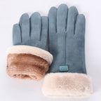 Damen warme Winterhandschuhe gefüttert