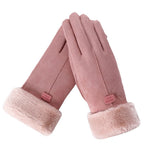 Damen warme Winterhandschuhe gefüttert