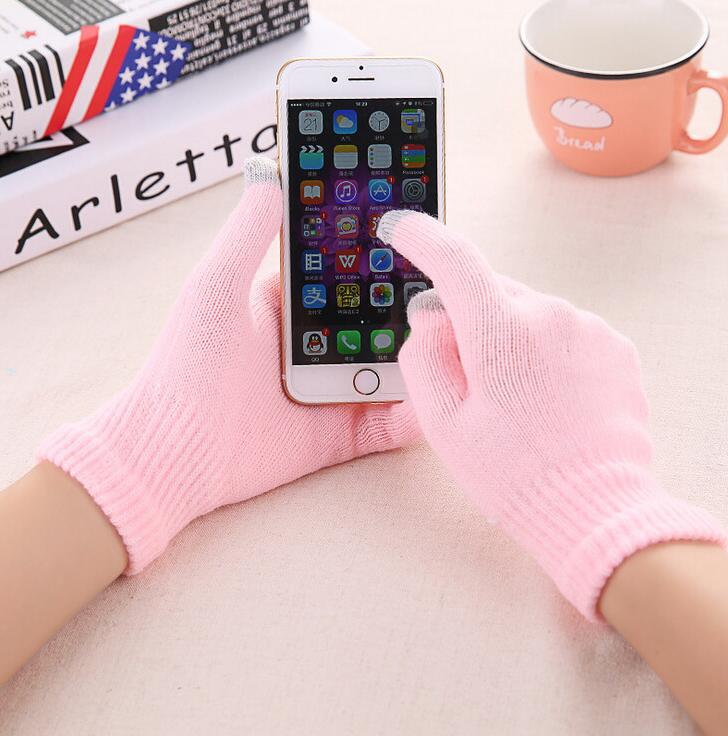 Damen warme Winterhandschuhe gefüttert