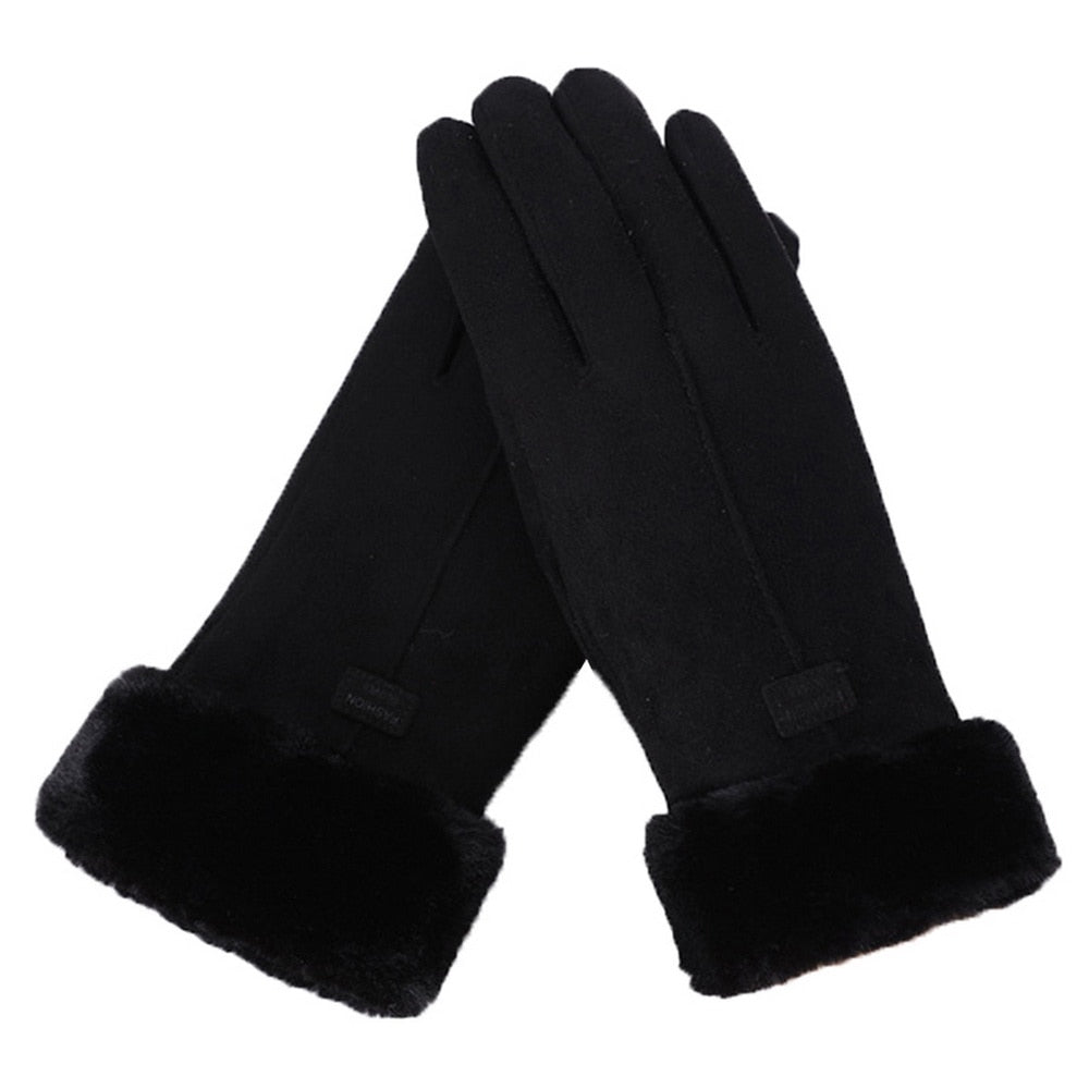 Damen warme Winterhandschuhe gefüttert
