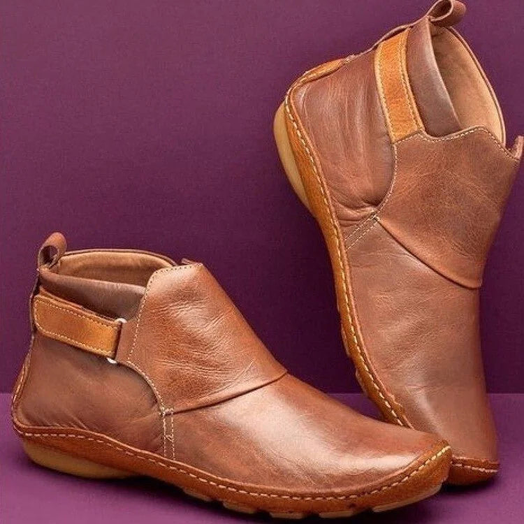 Damen Stiefeletten mit Riemen