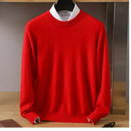 Herren Strickpullover mit Rundhals
