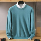 Herren Strickpullover mit Rundhals