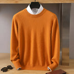 Herren Strickpullover mit Rundhals
