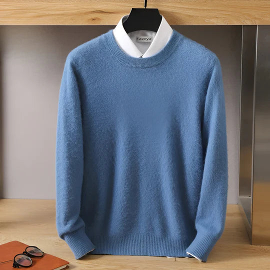 Herren Strickpullover mit Rundhals