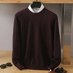 Herren Strickpullover mit Rundhals