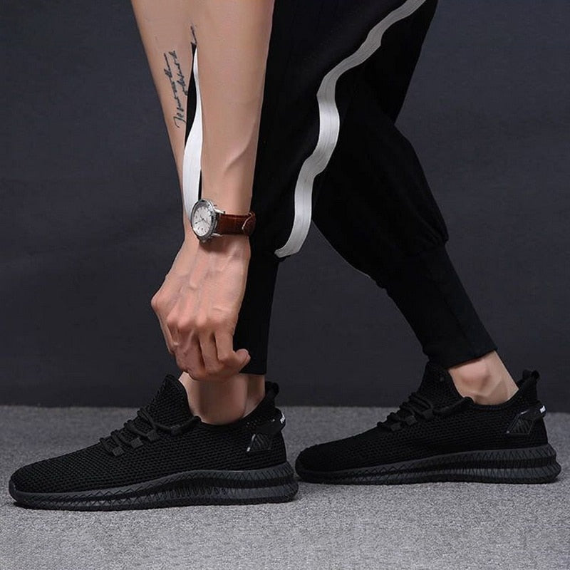 Herren Freizeitsneaker mit elastischer Schnürung