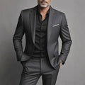 Herren Slim Fit Anzug für Gala und formelle Anlässe