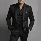 Herren Slim Fit Anzug für Gala und formelle Anlässe