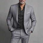 Herren Slim Fit Anzug für Gala und formelle Anlässe