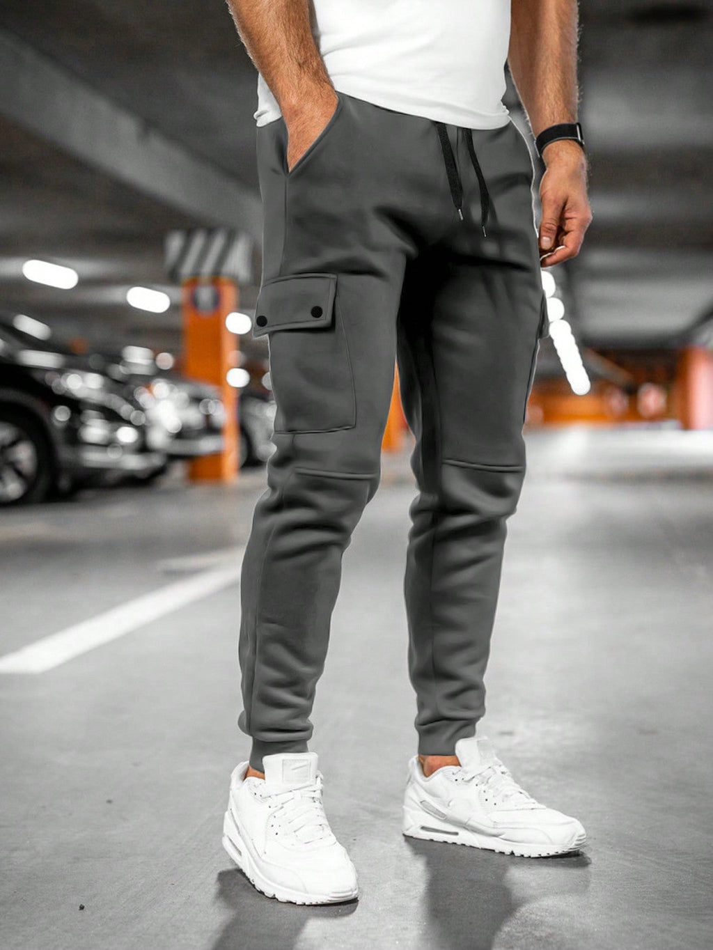 Herren Jogginghose mit Taschen bequem und lässig