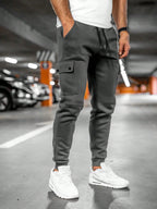 Herren Jogginghose mit Taschen bequem und lässig