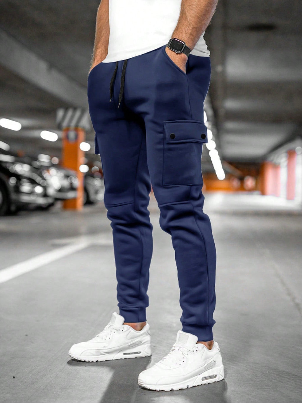 Herren Jogginghose mit Taschen bequem und lässig