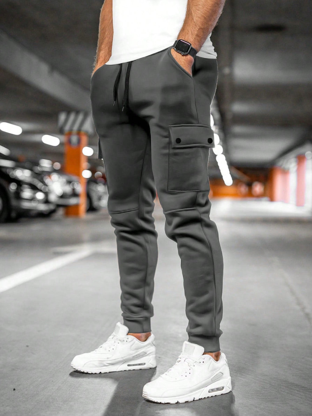 Herren Jogginghose mit Taschen bequem und lässig
