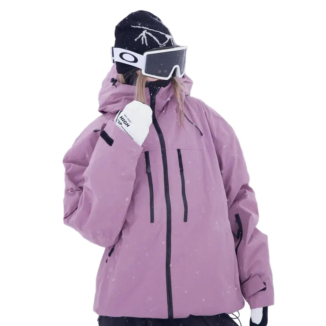 Unisex Schneejacke mit Kapuze