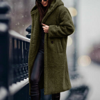 Amara Damen langer Wintermantel