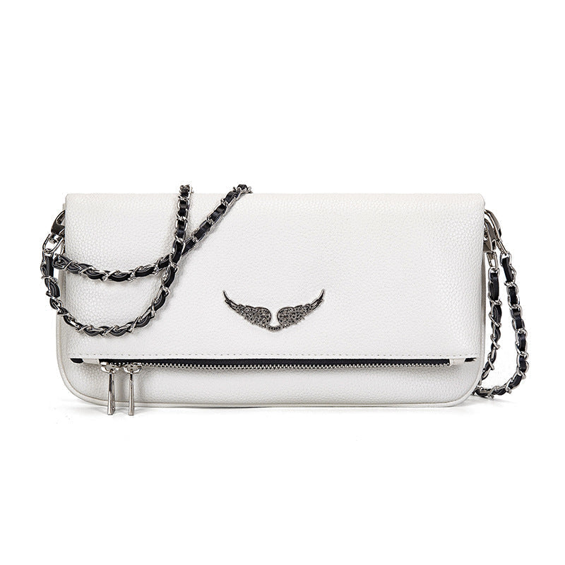 Damen elegante Pochette Handtasche mit Riemen