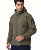 Herren Outdoor Set wasserdicht mit Fleecefutter